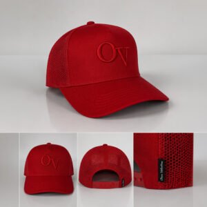 Classic OV snapback hat Red